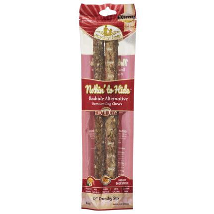Nothin to Hide Sweet Potato Crunchy Stix 12" 2pk